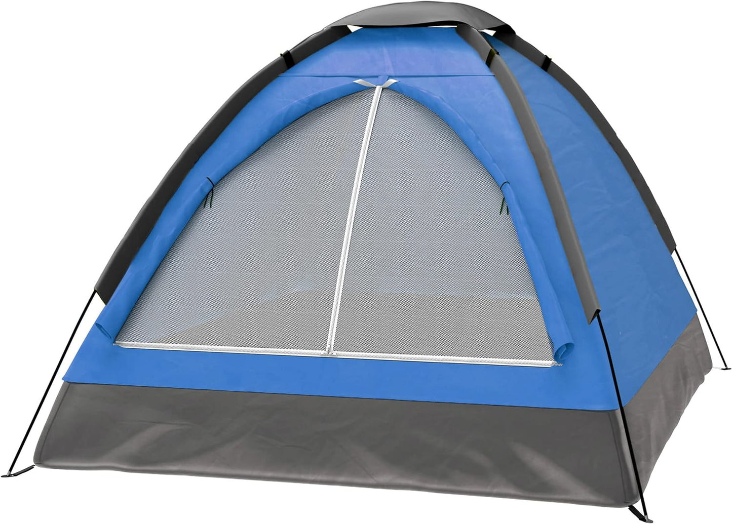 C P CHANTPOWER 2-Person Dome Tent – Easy Set Up Shelter with Rain Fly and Carry Bag for Camping, Beach, Backpacking, Hiking, and Festivals by Wakeman Outdoors